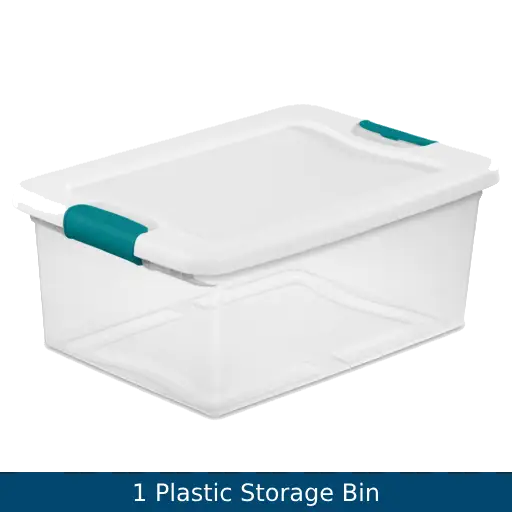 Plastic Storage Bin
